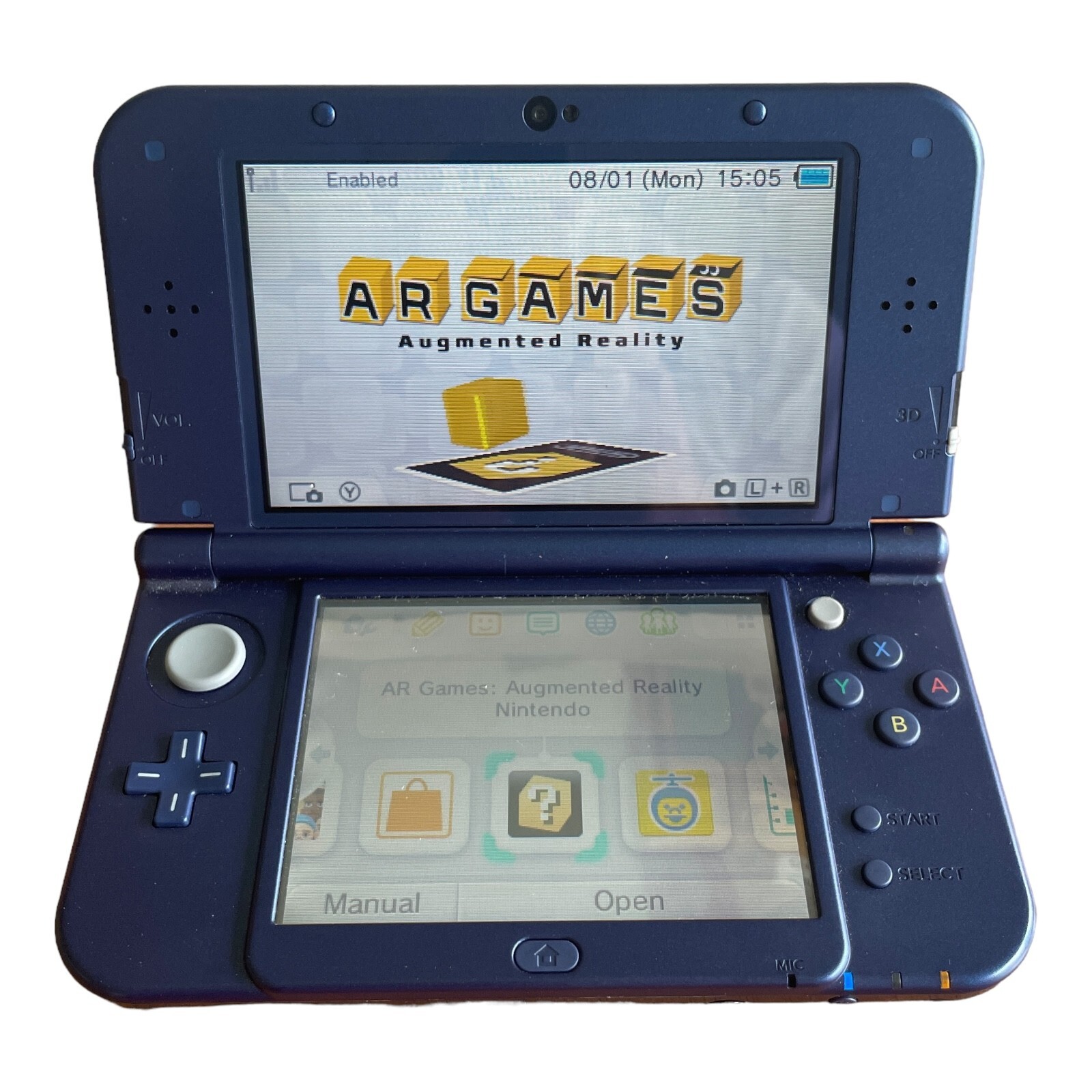 NEW Nintendo 3DS XL Metallic Blue Handheld Console AUS/PAL/Pokemon