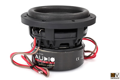 Langhub Subwoofer AUDIO SYSTEM X--ION X06 EVO 2x2Ω 2x150 Watt RMS Compact Woofer