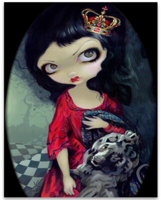 Strangeling Looking Glass Red Queen - 11x14 Unframed Art Print Poster - Decor