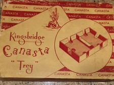 Vintage Kingsbridge by Atlantic Canasta Card Trey