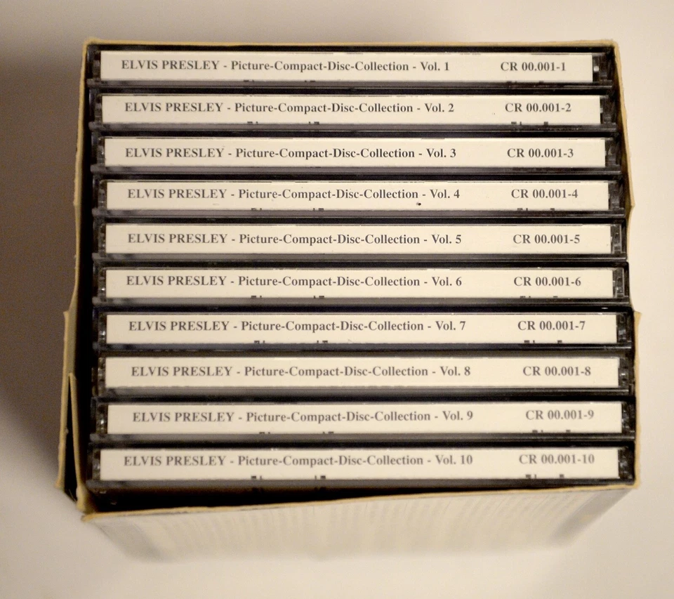 ELVIS PRESLEY ‎– The Ultimate Consumer PCDC 10 x Picture-Compact-Disc-Collection - Bild 4 von 4