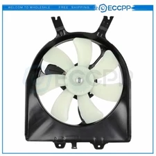 A/C Condenser Cooling Fan Assembly For 2005 2006 2007 2008-2010 Honda Odyssey