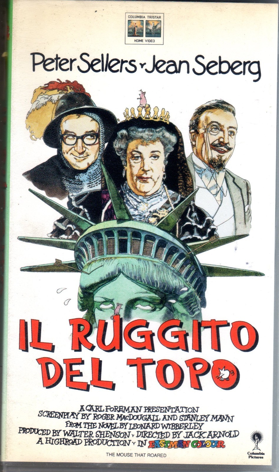 IL RUGGITO DEL TOPO (1959) VHS Columbia Peter Sellers Jean Seberg | eBay