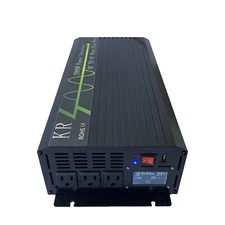 Inverter 2000W Pure Sine Wave Power Inverter Peak 4000W 12V/24V to 120V 60HZ US