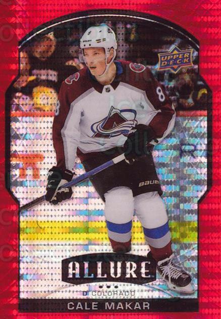 2020-21 Upper Deck Allure Red Rainbow #6 Cale Makar