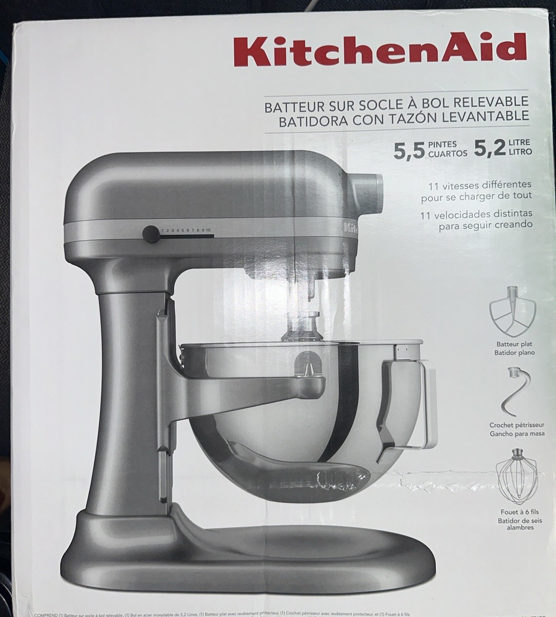 Kitchenaid 5.5 Quart Bowl-Lift Stand Mixer, Contour Silver Kitchenaid 5.5 Quart Bowl-Lift Stand Mixer, Contour Silver