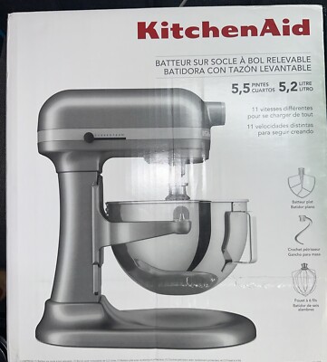 Kitchenaid 5.5 Quart Bowl-Lift Stand Mixer, Contour Silver
