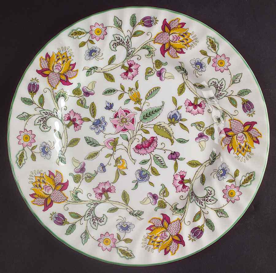 Minton Haddon Hall Luncheon Plate 331643 | eBay