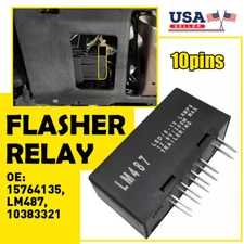 Turn Signal LED Flasher Relay Module For 03-06 Chevy Silverado 1500HD 2500 3500