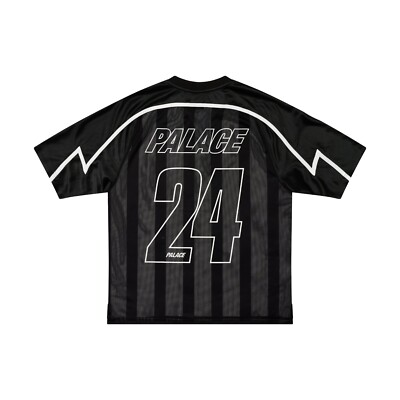 PALACE Meshy Stripe Jersey メッシュ　Mサイズ Palace Meshy Stripe Jersey Black - Size Small | eBay