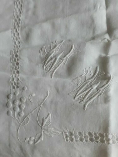 Textiles anciens du XXe siècle draps