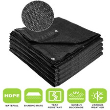 UV Resistant Sunblock Shade Cloth for Garden Plants Cover Greenhouse Patio Mesh