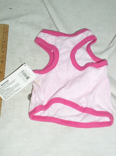 BRAND NEW SMALL SM S WHISKER CITY PINK PRINCESS PET CAT TANK TEE W/TAGS USA - Picture 2 of 6
