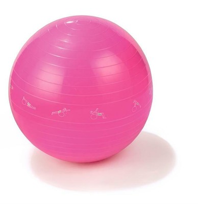 pink exercise ball