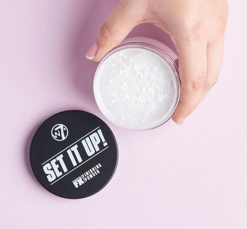 W7 Set It Up Loose Setting Powder Translucent Blurring Powder All Skin Tones - Image 2 of 4