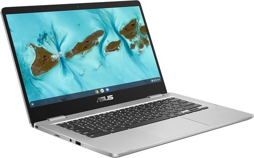 New ASUS C424MA-AS48F Chromebook 14 inch FHD Intel N4020 4GB RAM 128GB Storage - Picture 2 of 5