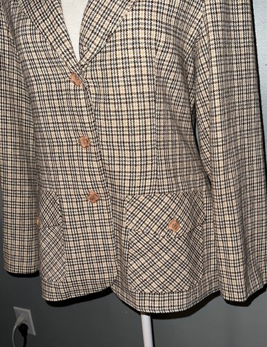 Vintage 1970’s Bronson Of California Shades Brn Blazer Suit Jacket Sz:13-14 - Picture 3 of 5