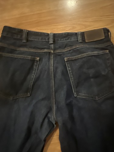 Duluth Trading Co Straight Leg Denim Men’s Tag Size 36 x 36 Ballroom Jeans Dark - Picture 5 of 6