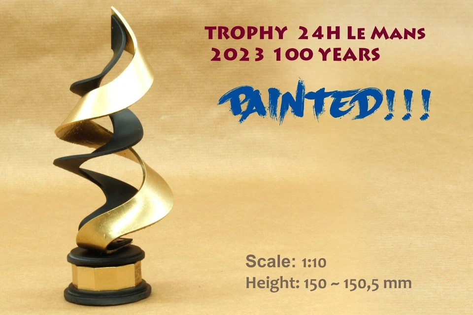 TROFEO 24H Le Mans 2023 vincitore 100 anni Ferrari 1:10 - Immagine 3 di 4