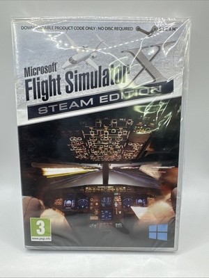 Microsoft Flight Simulator X: Steam Edition (PC N/A) New Video Game