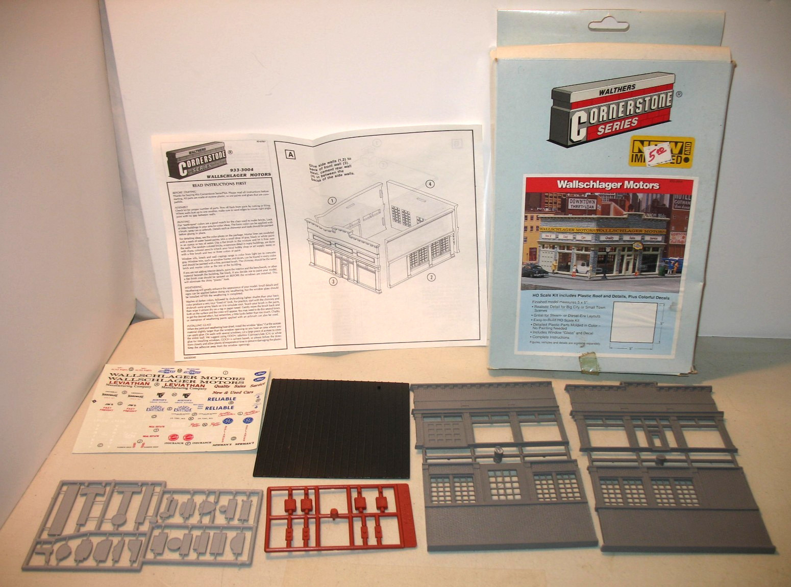 Walthers Cornerstone Series Ho Scale 933-3004 Wallschlager Motors