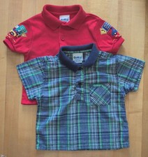 Vintage OshKosh B'gosh Polo Shirts set 12M and 18M