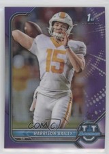 2021-22 Bowman U Chrome Prospects Purple Refractor Harrison Bailey #7 1u6