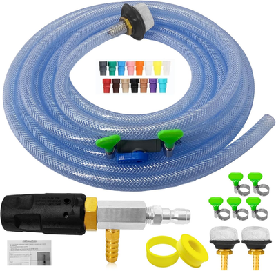 #ad Adjustable Long Range Downstream Injection Nozzle Kit 4 4.5 GPM Pressure Washer $161.12