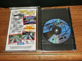 Panzer Dragoon (Sega Saturn, 1995) CIB Complete w Manual (Damaged Case)