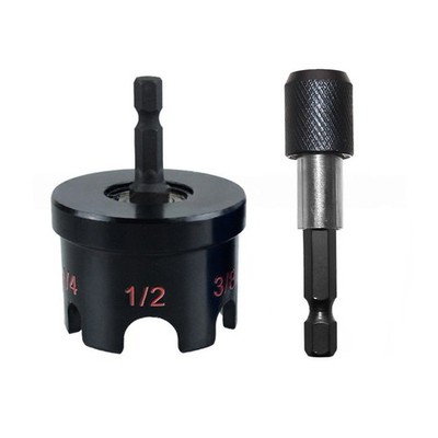  Reißverschluss Bohrer Befestigung Muttern mit Leichtigkeit für 1/4'', 3/8'' und 1/2'' Werkzeuge, 6987