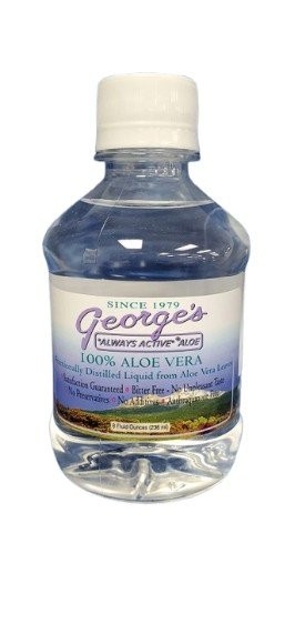 Georges Always Active Aloe 100 Алоэ Вера фракционно дистиллированная жидкость 8 унций 2290₽