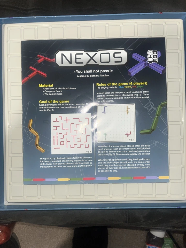 NEXOS Strategy Board Game Bernard Tavitian Winning Moves LUD Editions - Image 4 of 4