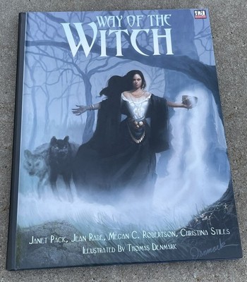 Way of the Witch RPG - Citizens games D20 System 2002 D&D Hardcover HC 1st Print