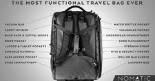 Nomatic 40L Travel Bag, Good Condition, Duffle or Backpack