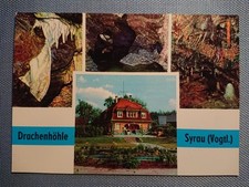 Old Postcard AK Dragon Cave Syrau Vogtland Elephant Ear