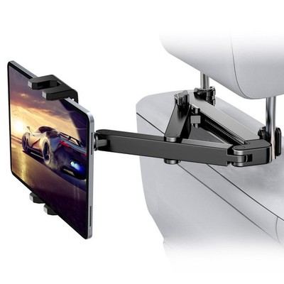 Tablet Holder for Car Headrest [3 in 1 Triangle Extension Arm] Tablet Car Mou...