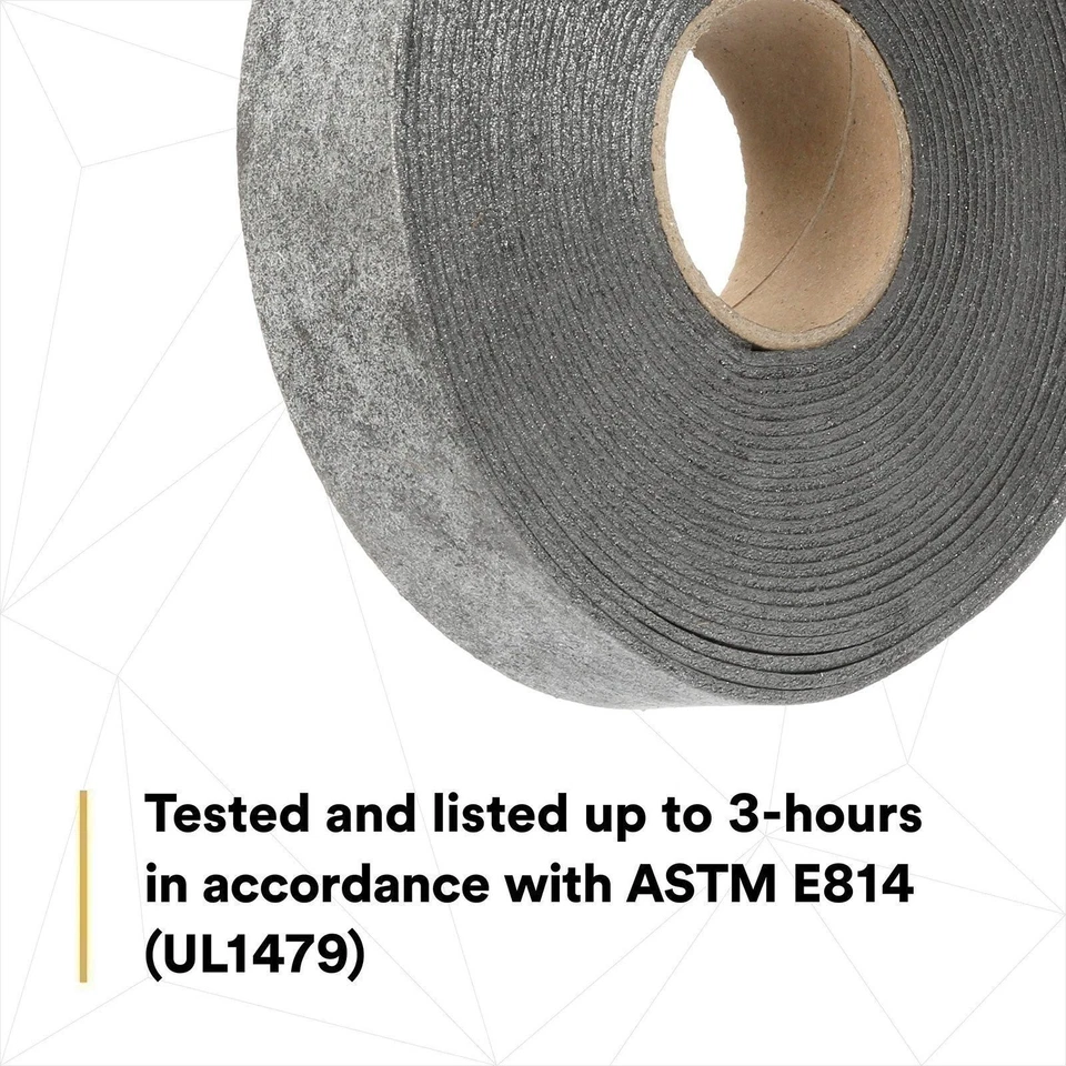 3M Fire Barrier Ultra GS Wrap Strip, Cost Effective, Graphite-Based... - Image 4 of 4