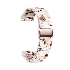 [BINLUN] Resin Watch Band for Men and Women, Replacement Band, Transparent, Ligh