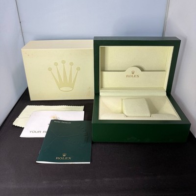 ROLEX Watch Box Case 31.00.04 Booklet (2004) of DATEJUST 100%Authentic YZ8283