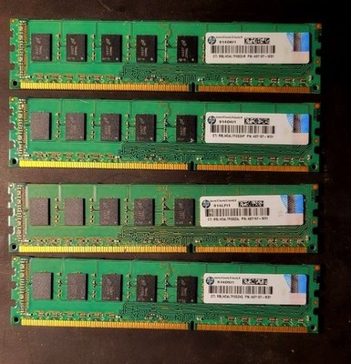 Hewlett-Packard 8GB (4x 2GB) PC3-10600 DDR3-1333 240pin PC Speicher RAM