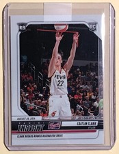 Caitlin Clark 2024 Panini Instant WNBA RECORD BREAKER RC Fever #186