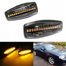 For Coupe Getz i10 XG Sportage Rio II Clear LED Side Indicator Repeater Lights