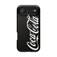 Coca Cola Tough Magnetic Case for iPhone 17 Air - Matte Black