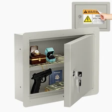 Pochar Hidden In Wall Safe Secure Storage Wall Gun Safe Box Between Studs Home