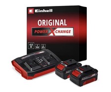 Einhell Akku Starter Kit 2X 4,0 Ah Akkus und Twincharger Power X-Change. Neu. #1