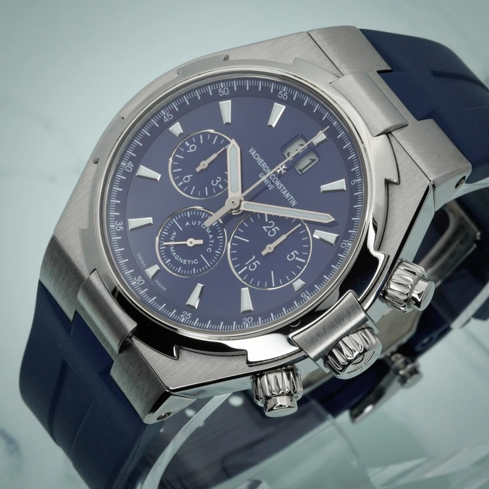 Cronógrafo Vacheron Constantin Overseas 42,5 mm B&P 49150/000A-9745 Foto 3 de 4