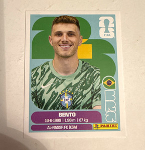 Panini FIFA World Cup 2026 Bento BRA 3 Brazil Player Portrait Sticker