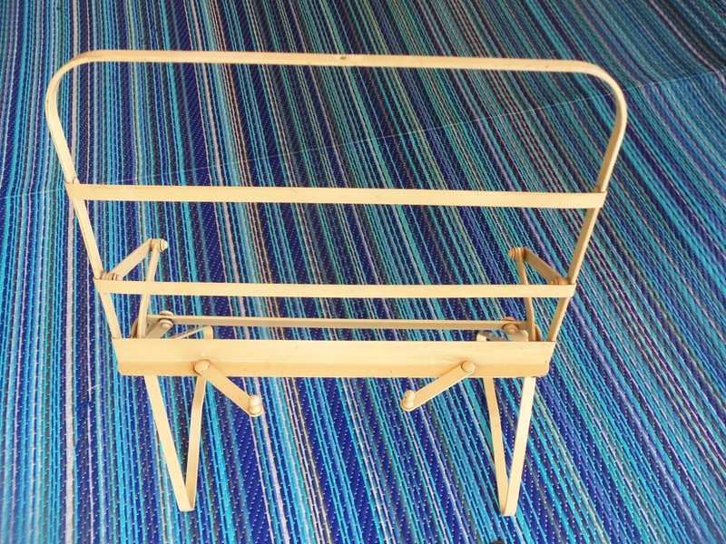 Vintage Ponten Metal Adjustable Reading /Book/ Magazine Stand - Folds