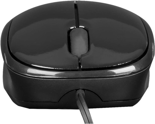 Targus Compact Blue Portable Trace Mouse, Black (AMU75EU) - Picture 5 of 8