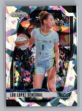 2024 Panini Prizm WNBA - Lou Lopez Senechal #121 Ice Prizms Dallas Wings